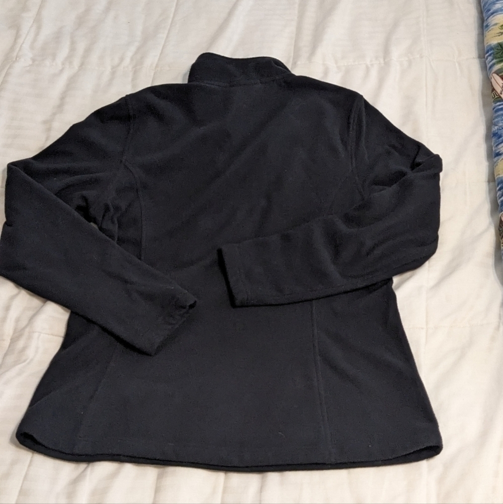 Lands' End black half zip pullover size Medium - Picture 6 of 6
